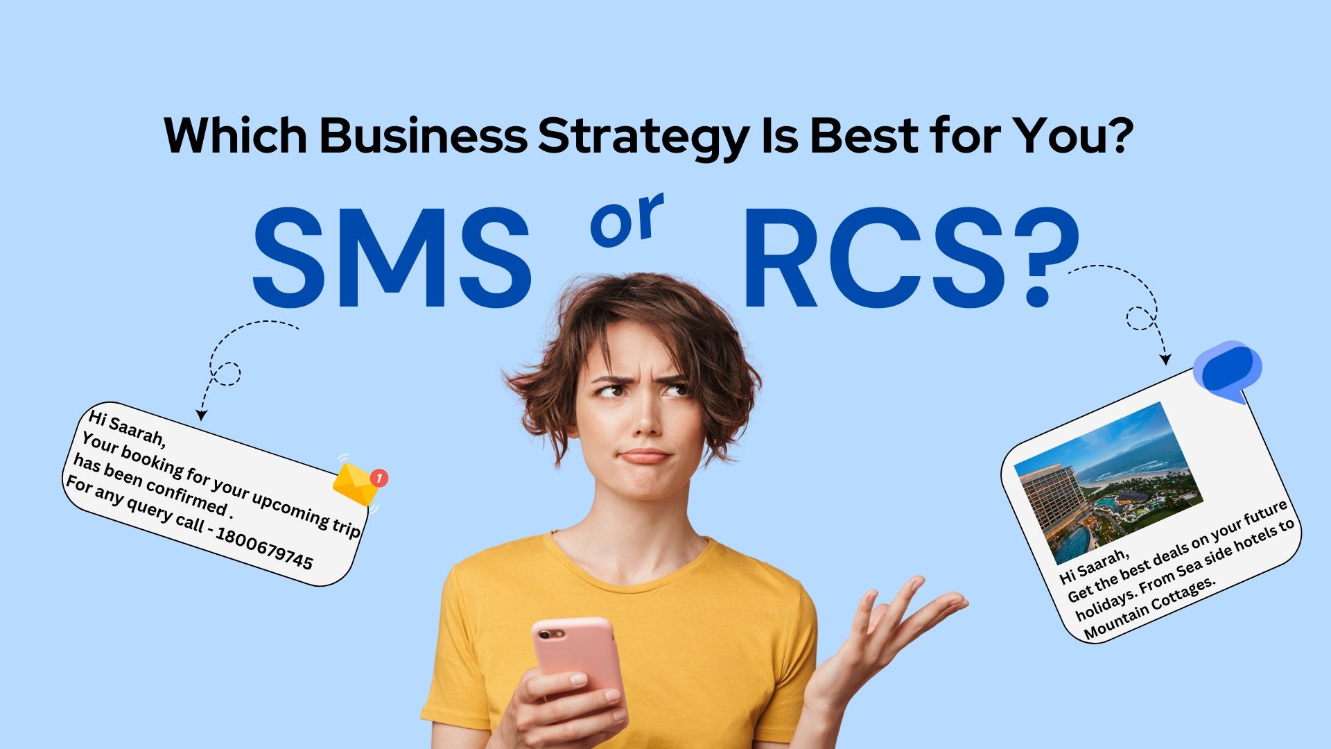 Which business Startegy is best for your business sms or RCS