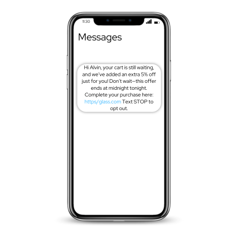Sms template