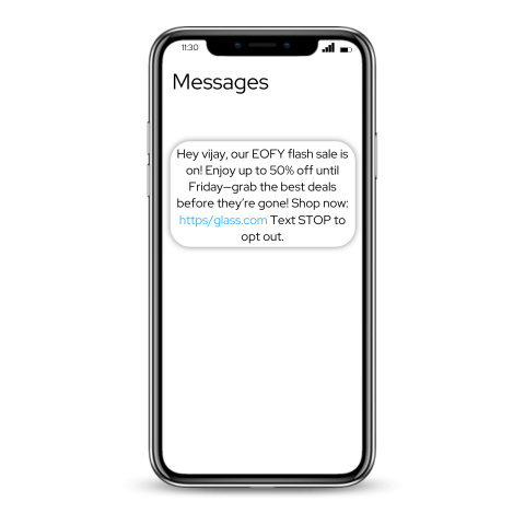 Sms templates