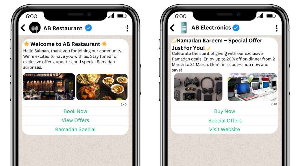 whatsapp template idea